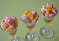 Crevetten-Citrus-Salat mit Orangen-Chiligelee