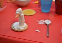 Er nimmt langsam Form an