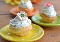 Limonen-Mohn-Cupcakes